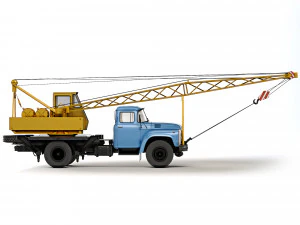 ZiL 130 KS-2561 1987 3D Model