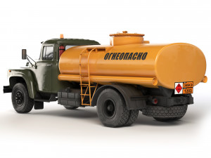 ZiL 130 TSV-6 1967 3D Model