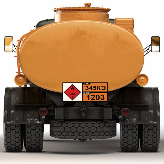 Gas Tank Yellow 3D - TurboSquid 1831967
