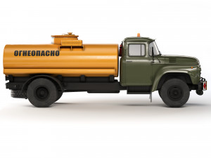 ZiL 130 TSV-6 1967 3D Model