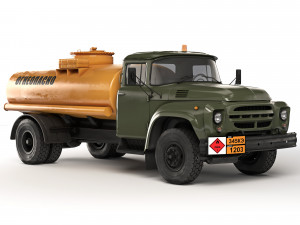 ZiL 130 TSV-6 1967 3D Model