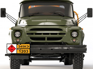 ZiL 130 TSV-6 1967 3D Model