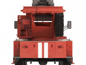 ZiL 131 AL-30 fire truck 1988 Modello 3D