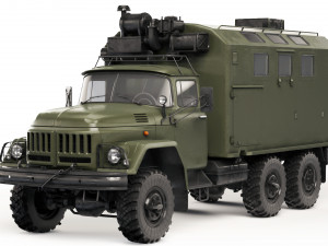ZiL 131 kung 1969 3D Model