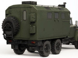 ZiL 131 kung 1969 3D Model