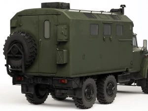 ZiL 131 kung 1969 3D Model