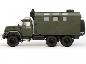 ZiL 131 kung 1969 3D Model