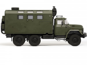 ZiL 131 kung 1969 3D Model
