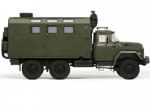 ZiL 131 kung 1969 3D Model