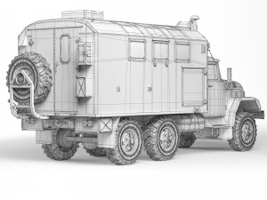 ZiL 131 kung 1969 3D Model