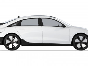 Hyundai Ioniq 6 2023 Modelo 3D