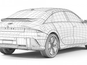 Hyundai Ioniq 6 2023 Modelo 3D
