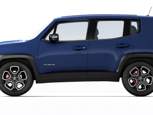 Jeep Renegade 2017 Modèle 3D