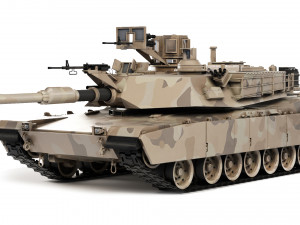 Tank Abrams M1A2 2016 Modelo 3D