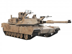Tank Abrams M1A2 2016 Model 3D