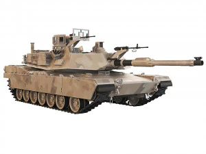 Tank Abrams M1A2 2016 3D Model
