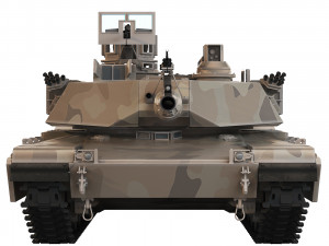 Tank Abrams M1A2 2016 Model 3D