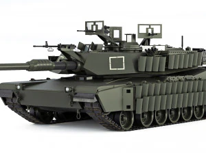 Char Abrams M1A2 SEP TUSK II 2020 Modèle 3D