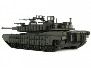 Tank Abrams M1A2 SEP TUSK II 2020 3D Model