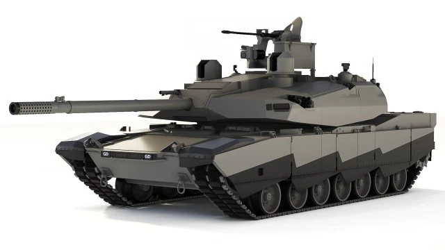 Tank Abrams-X 2022 3D Model .c4d .max .obj .3ds .fbx .stl .blend