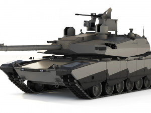Tank Abrams-X 2022 3D Model