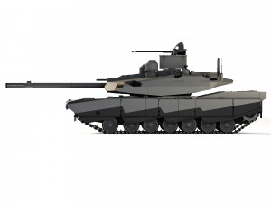 Tank Abrams-X 2022 3D Model