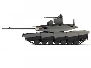 Tank Abrams-X 2022 3D Model