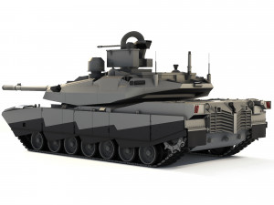 Tank Abrams-X 2022 3D Model