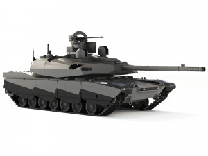 Tank Abrams-X 2022 3D Model