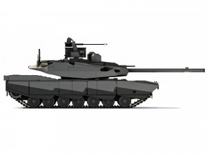 Tank Abrams-X 2022 3D Model