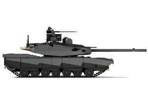 Tank Abrams-X 2022 3D Model