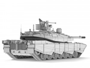 Tank Abrams-X 2022 3D Model