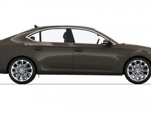 Skoda Superb iV 2020 3D Model