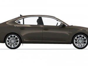 Skoda Superb iV 2020 3D Model