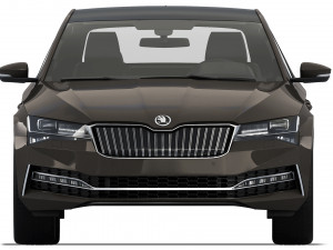 Skoda Superb iV 2020 3D Model