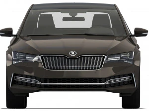 Skoda Superb iV 2020 3D Model