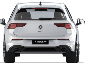 Volkswagen Golf VIII GTI 2020 3D Модель