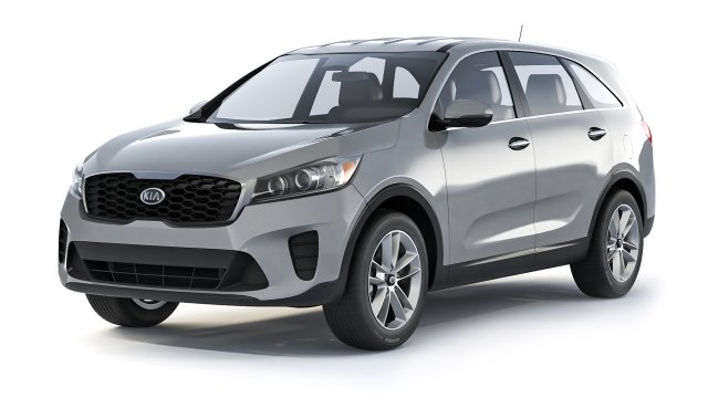 KIA Sorento 2019 Model 3D .c4d .max .obj .3ds .fbx .stl .blend 