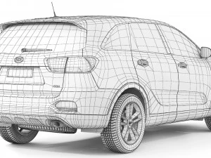 KIA Sorento 2019 3D Model