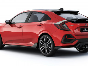 Honda Civic Hatchback 2020 3Dモデル