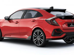 Honda Civic Hatchback 2020 3D Model