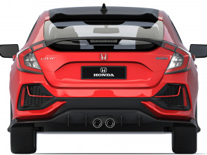 Honda Civic Hatchback 2020 3Dモデル