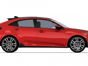 Honda Civic Hatchback 2020 3Dモデル