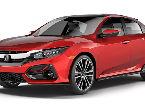 Honda Civic Hatchback 2020 3D Model
