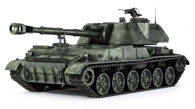 SPH 2S3 Akatsiya 1980 3D Model .c4d .max .obj .3ds .fbx .stl .blend 
