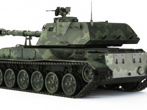 SPH 2S3 Akatsiya 1980 3D Model