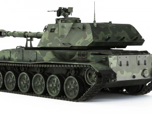 SPH 2S3 Akatsiya 1980 3D Model
