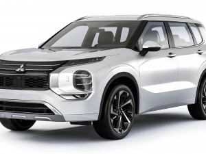 Mitsubishi Outlander 2022 3D Model