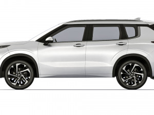 Mitsubishi Outlander 2022 3D मॉडल