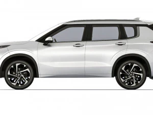 Mitsubishi Outlander 2022 3D Model